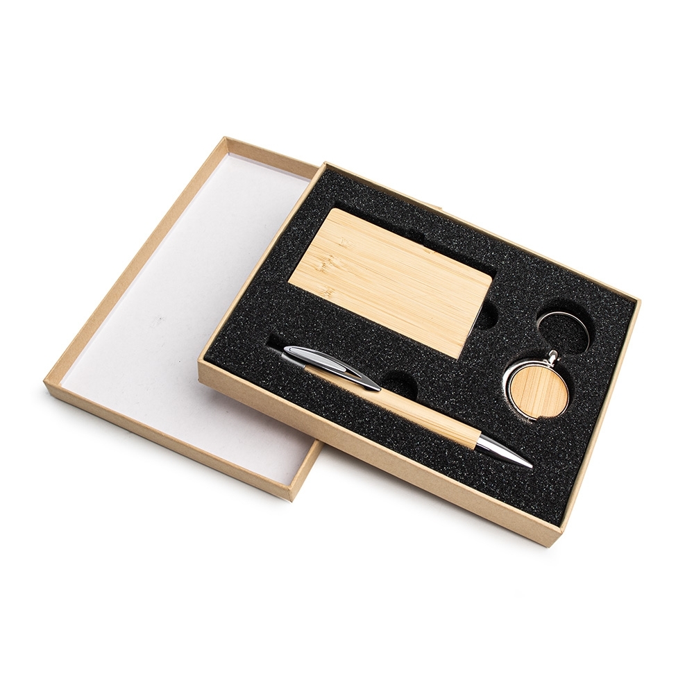 KC-02000 Kit Executivo Ecológico 3 Peças